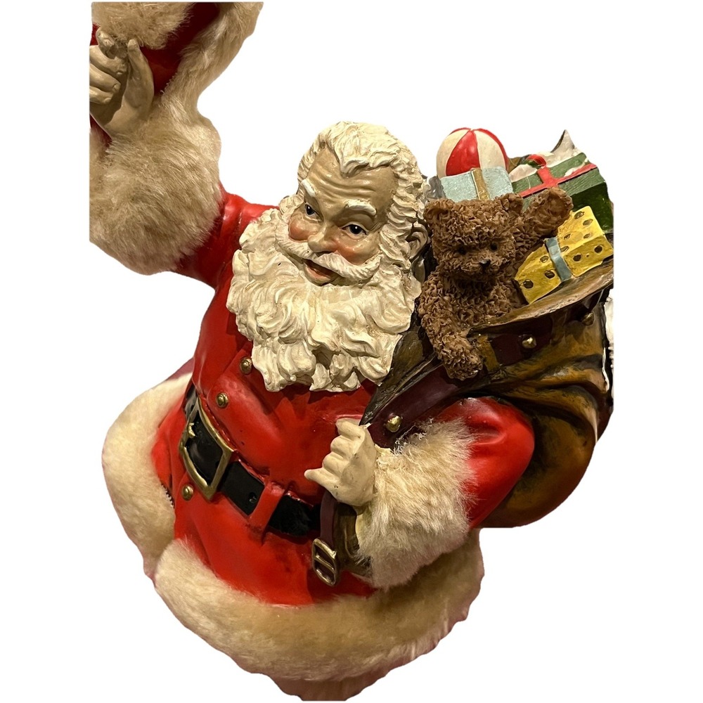 Huntington Vintage Santa Claus Figurine Christmas 9 ½" See Pics**